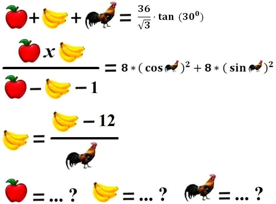 Задачи про фрукты. Задачка с фруктами. Математические задачи с фруктами. Задачи с фруктами на логику. Задачи на логику в картинках.